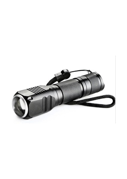 F-82 T6 LED Zoomlu 2000 Lm Yüksek Işık Şarjlı El Feneri