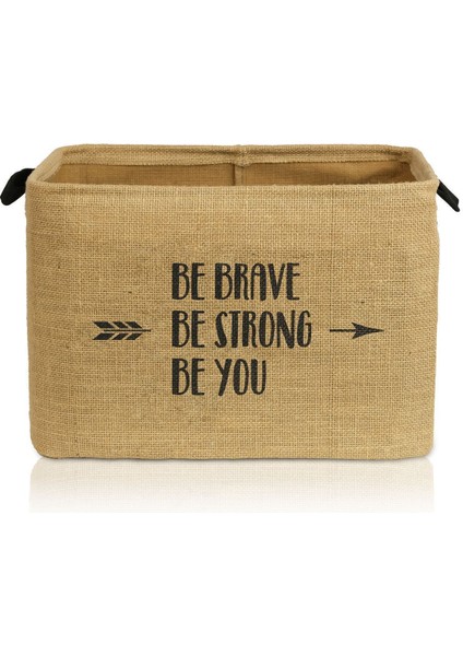 Be You Jüt, Dolap Içi Banyo Çamaşır Çocuk Odası Düzenleyici Katlanır, Saklama Sepeti 25 x 14 x 18 fırsatları