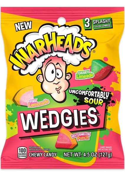 Wedgies Sour Chewy Candy 127G