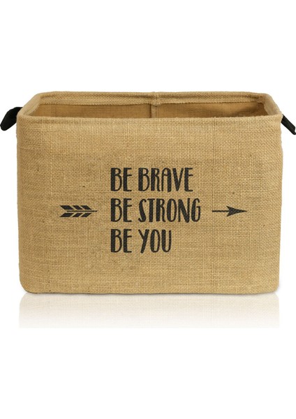 Be You Jüt,dolap Içi Çamaşır Çocuk Odası Oyuncak Düzenleyici Katlanır, Saklama Sepeti 37 x 27 x 25 fırsatları