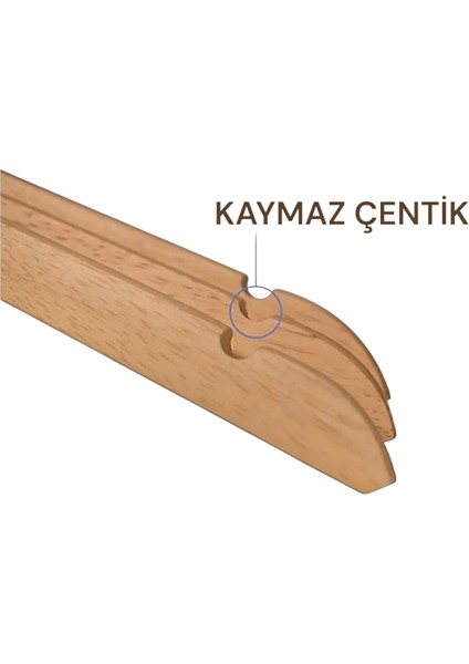 Natürel Ahşap Askı Kıyafet Elbise Askısı Dolap Düzenleyici Vernikli modelleri