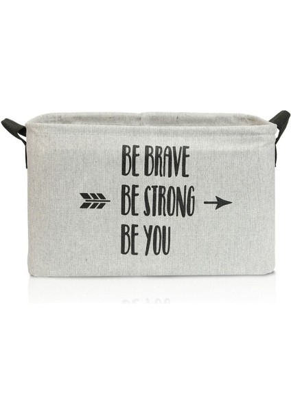 Be You Gri Dolap Içi Çamaşır Çocuk Odası Oyuncak Düzenleyici Katlanır, Saklama Sepeti 18 x 22 x 30 fırsatları