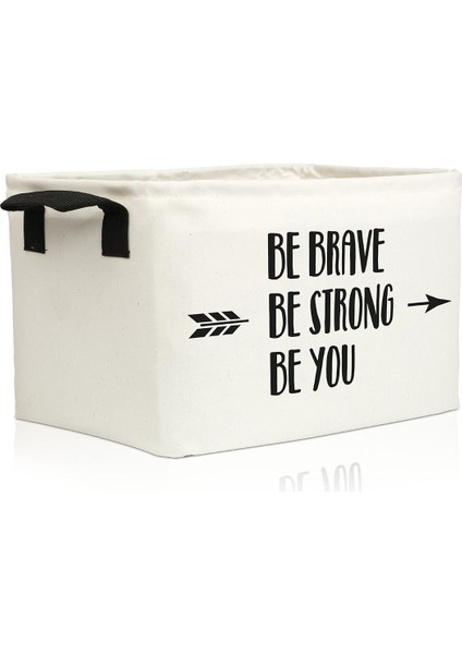 Be You Beyaz Dolap Içi Çamaşır Çocuk Odası Oyuncak Düzenleyici Katlanır Saklama Sepeti 25 x 18 x 15 modelleri