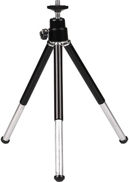 Hafif Mini Tripod Ayarlanabilir Mini Tripod Alüminyum Alaşımlı Siyah (Yurt Dışından)