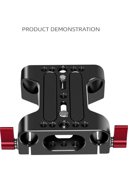 Tavşan Kafesi ve Dslr Rig Kamera Için Çift 15MM Çubuk Ray Kelepçesi ile (Yurt Dışından)
