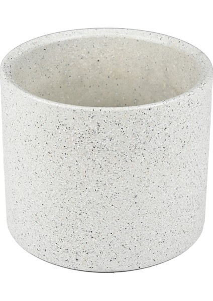 Modern ve Şık Terrazzo Desenli Saksı - 18,5X15,5 cm fiyatları