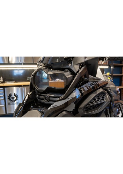 Ammo Guard Far Koruma X-Lıght Kırmızı Aynalı Lens (Bmw R1200/R1250 Gs/gsa 2013-2024 Uyumlu)