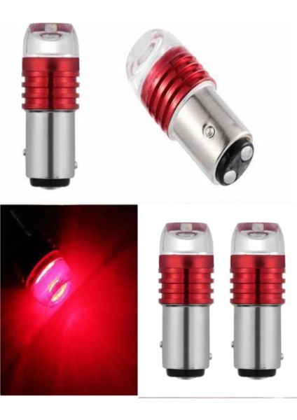 Arka Stop Ampülü LED - Çakarlı Kırmızı