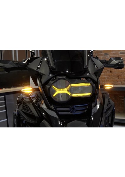 Ammo Guard Far Koruma X-Lıght Sarı (Bmw R1200/R1250 Gs/gsa 2013-2024 Uyumlu)