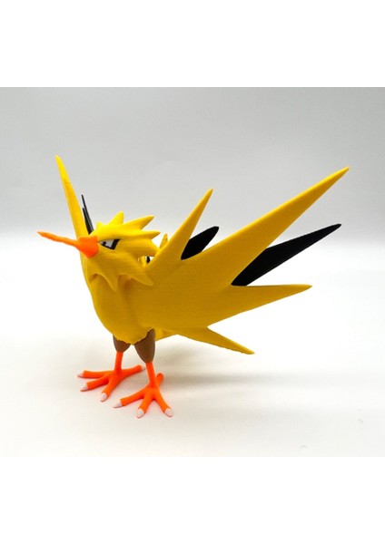 #0144 Articuno Zapdos Moltres Pokemon Figür Seti modelleri