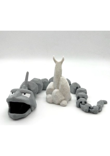 #0095 Onix Hareketli Pokemon Figürü