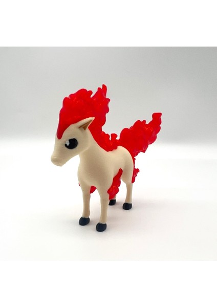 #0077 Ponyta Pokemon Figürü