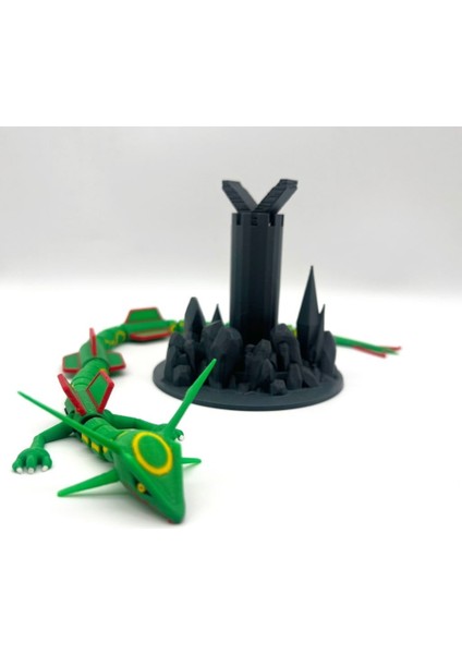 #0384 Rayquaza Hareketli Pokemon Figürü (Stand Ile) fiyatları