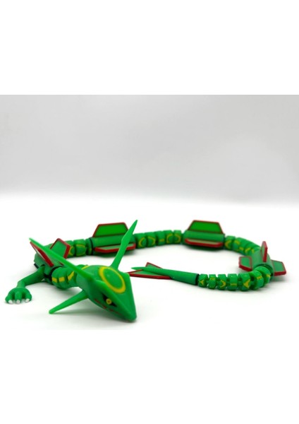 #0384 Rayquaza Hareketli Pokemon Figürü (Stand Ile) indirimleri