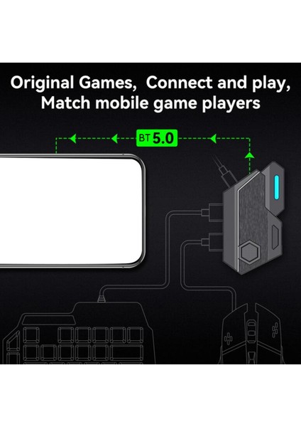 Pubg Denetleyici Klavye Fare Mix Elite Set Için Gamepad Mobile (Yurt Dışından)