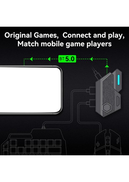 Pubg Denetleyici Oyun Klavyesi Fare Mix Se Seti Için Gamepad Mobile (Yurt Dışından)