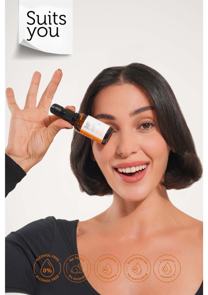 Aydınlatıcı ve Cilt Tonu Eşitleyici Leke Karşıtı C Vitamini Serum (30ML) modelleri