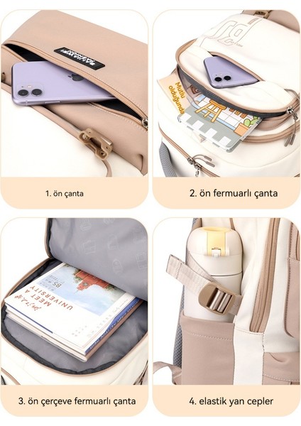 Ilkokul Öğrencileri Üçüncü Ila Altıncı Sınıf Kız Sırt Çantası Hafif Okul (Yurt Dışından) fiyatları