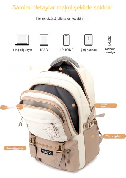 Ilkokul Öğrencileri Üçüncü Ila Altıncı Sınıf Kız Sırt Çantası Hafif Okul (Yurt Dışından) modelleri