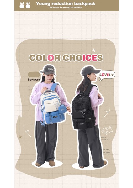 Ilkokul Öğrencileri Üçüncü Ila Altıncı Sınıf Kız Sırt Çantası Hafif Okul (Yurt Dışından) indirimleri