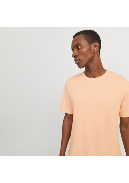 Jack & Jones Erkek Bisiklet Yaka Basic Tisört - Organic