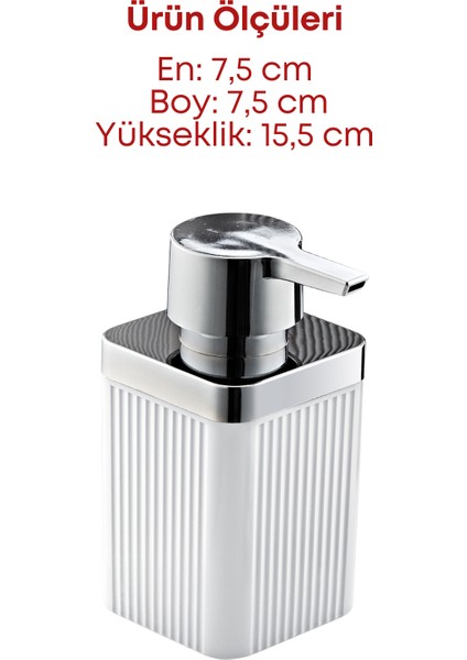 2 Adet Akrilik Sıvı Sabunluk Mutfak Banyo Sabunluk Seti 400 ml Cam Değildir fiyatları