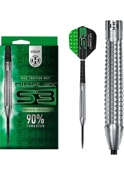 Dimplex S3 Tapered Profile %90 Tungsten Dart Oku