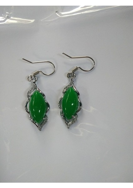 Yeşil Stil Malay Ceviz Yeşili Damlacık Taş Küpe (Yurt Dışından) fırsatları