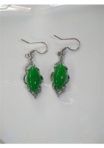 Yeşil Stil Malay Ceviz Yeşili Damlacık Taş Küpe (Yurt Dışından) indirimleri