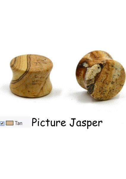 Bronzluk Stili 14 mm 1 Çift Doğal Reiki Taşı Plug Ametist Kulak Genişletici Howlite Obsidyen Çift Flared Tünel Taş Kulak Tıkaçları Kulak Delikleri Gerdirici Vücut Piercing Takıları (Yurt Dışından)