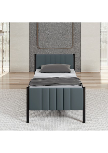 Lotus Metal Karyola Antrasit Renk, Ölçü Seçenekli, 100 x 200 cm fiyatları