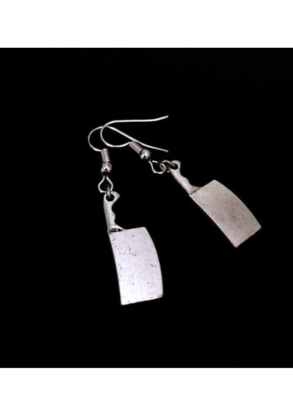 Cleaver Küpe, Bıçak Küpe, Gotik Takı, Grunge Küpe, H Takı, Gümüş Bıçak, H Film (Yurt Dışından) indirimleri