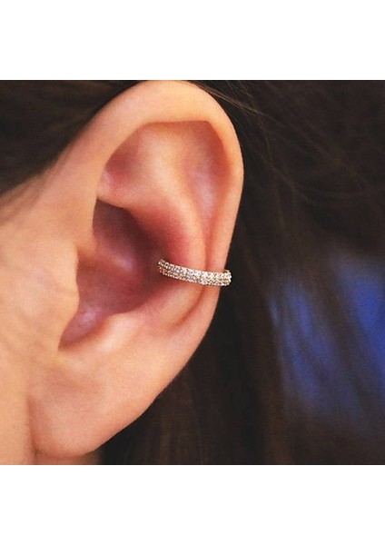 Gül Altın Tarzı Hoop Kıkırdak Küpe Yüzük Kıkırdak Küpe Conch Küpe Rook Piercing Snug Piercing Küpe (Yurt Dışından)