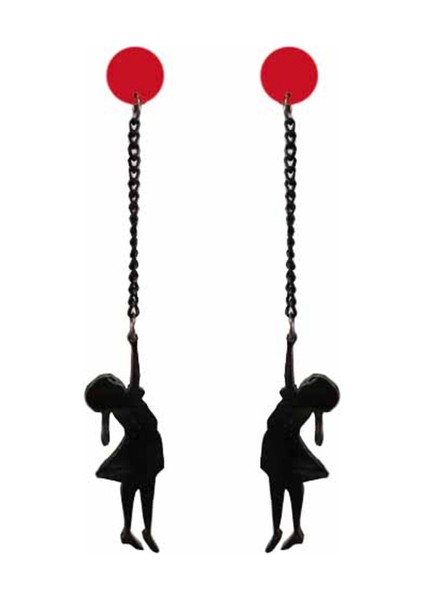 Yeni Moda Kişilik Küçük Kız Balon Küpe Punk Tarzı Abartılı Yaratıcı Akrilik Küpeler Güzel Hediye (Yurt Dışından) fiyatları