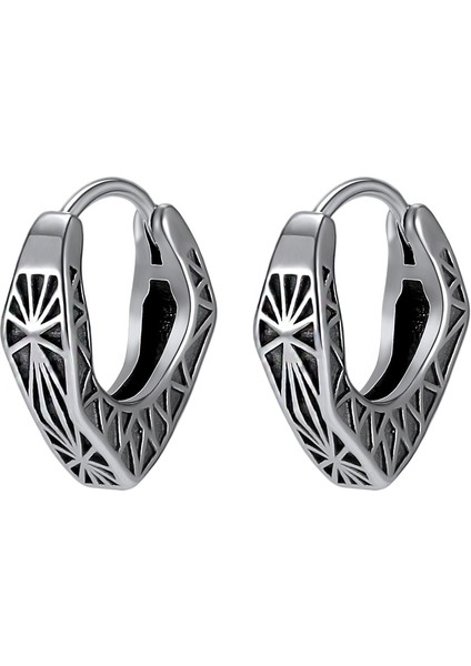 Gümüş Tarzı Stil 5 1 Çift Punk Rock Tarzı Küpe Moda Paslanmaz Çelik Küpeler Kafatası Cerrahi Çelik Küpeler Erkekler ve Kadınlar Için Punk Tarzı Piercing (Yurt Dışından) modelleri