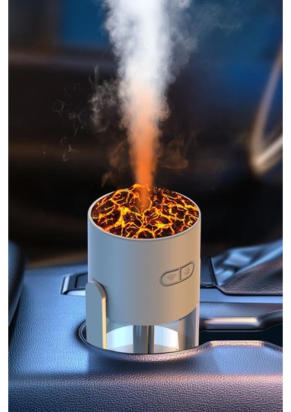 CL29 Humidifier Hava Nemlendirici 3D Alev Lav Simülasyon Buhar Makinesi