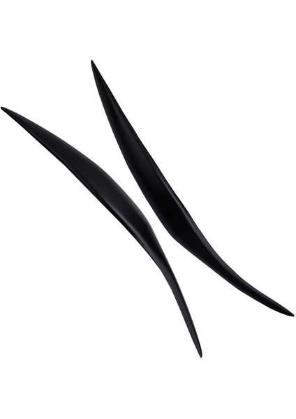 Araba Ön Far Kapağı Sticker Işık Lambası Kaş Göz Kapağı Kapakları Fiesta Mk7 2009-2012 (Yurt Dışından) fırsatları