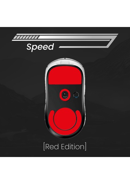 (Logi) Superlight 1 Mouse Skate (Red Edition) %100 Ptfe