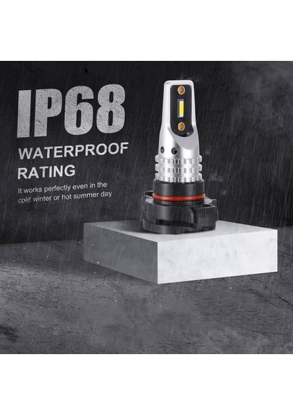6pcs-Csp LED 5202/H16 LED Ampul 288W Ampuller Drl Sis Farları Için, 6500K Xenon Beyaz (2'li Paket) (Yurt Dışından) fırsatları