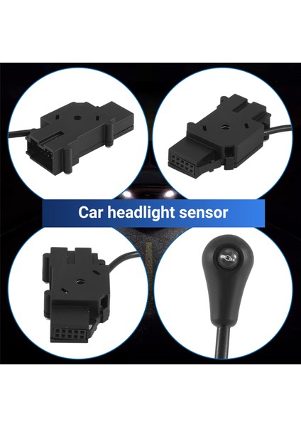 Otomotiv Sensörü, Araba Oto Far Sis Lambası Sensörü Kontrol Modülü Golf Mk5 6 Mk6 5 B6 3c, Siyah (Yurt Dışından)