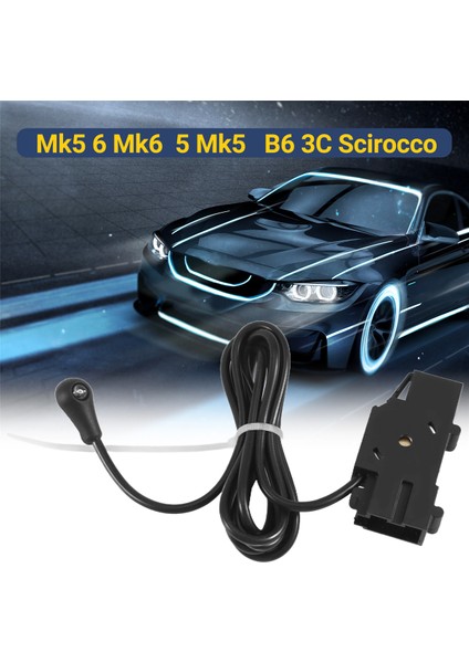 Otomotiv Sensörü, Araba Oto Far Sis Lambası Sensörü Kontrol Modülü Golf Mk5 6 Mk6 5 B6 3c, Siyah (Yurt Dışından)