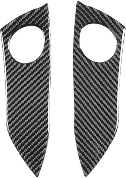 Kontrol Paneli Lamba Kapağı, Araba Karbon Fiber Sticker Orta Kontrol Paneli Uyarı Lambası Kapağı Çerçeve Dekorasyonu 4 2006-2012, Karbon Fiber (Yurt Dışından) indirimleri