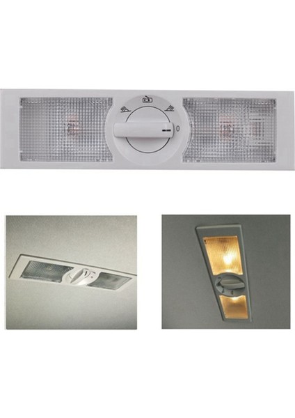 Arka Tavan Okuma Lambası, Otomotiv Arka Kubbe Okuma Lambası Anahtarı 9n 2002-2010 6Q0947291A, Gri Için Uygun (Yurt Dışından) fiyatları
