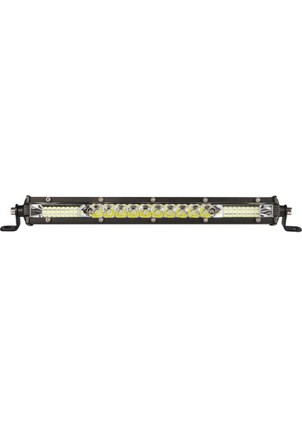 Işık Çubukları, 12 Inç LED Işık Çubuğu Çalışma Tavan Işıkları 12V 24V Sel Nokta Işını Sürüş Lambaları Offroad Suv Kamyon, Siyah (Yurt Dışından)