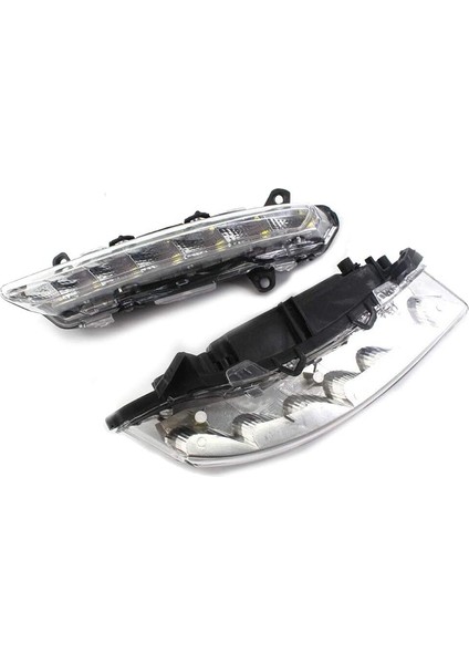 Gündüz Farı, 1 Çift L+R LED Drl Gündüz Farı S-Class 09-13 W221 S350 S500 2218201856 2218201756, Siyah (Yurt Dışından)