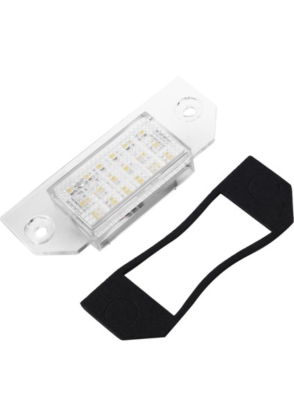 Plaka Lambası, 2 Adet LED Plaka Lambası Aydınlatma Yükseltmesi Focus 2 225 C Max 2003 2004 2005 2006 2007, Siyah (Yurt Dışından)