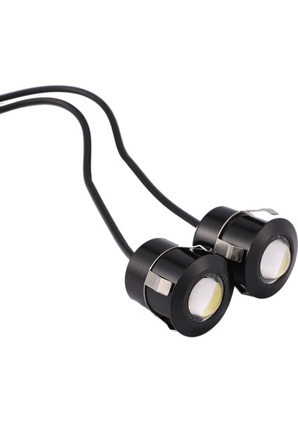 Işık, 2 Adet LED Eagle Eye Yedek Işık Sis Sürüş Lambası Araba Motosiklet Beyaz 9W Siyah, Siyah (Yurt Dışından) indirimleri