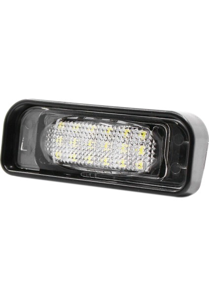 Araba Plakası, 2 Adet Beyaz LED Numaralı Plaka Lambası W220 S Sınıfı 1999-2005, Siyah (Yurt Dışından) modelleri