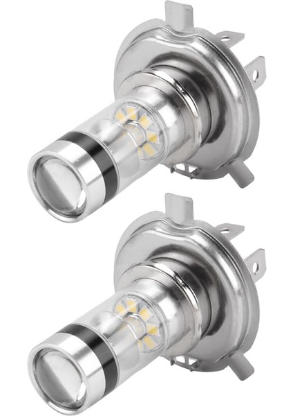 Sis, 2 Adet Yüksek Güçlü LED H4 Hb2 9003 Ampul 100W 20LED Araba Sis Lambası Farlar 6000K Beyaz, Beyaz (Yurt Dışından) modelleri