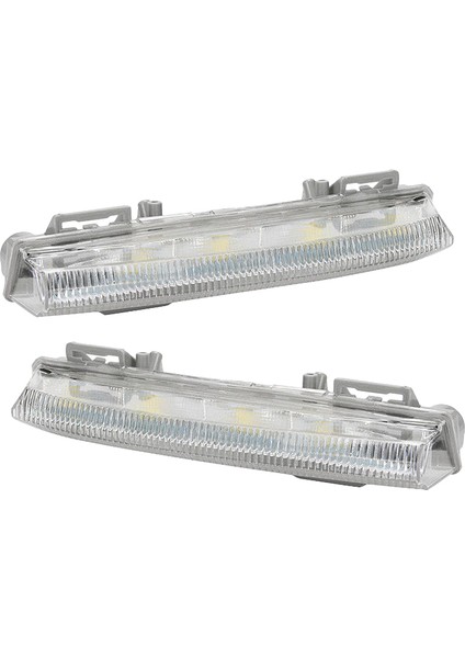 Sis Lambası, 2 Adet Ön Drl Sis Lambası W204 W212 C250 C350 E350 A2049069000 Için Uygun, Şeffaf Kabuk (Yurt Dışından)